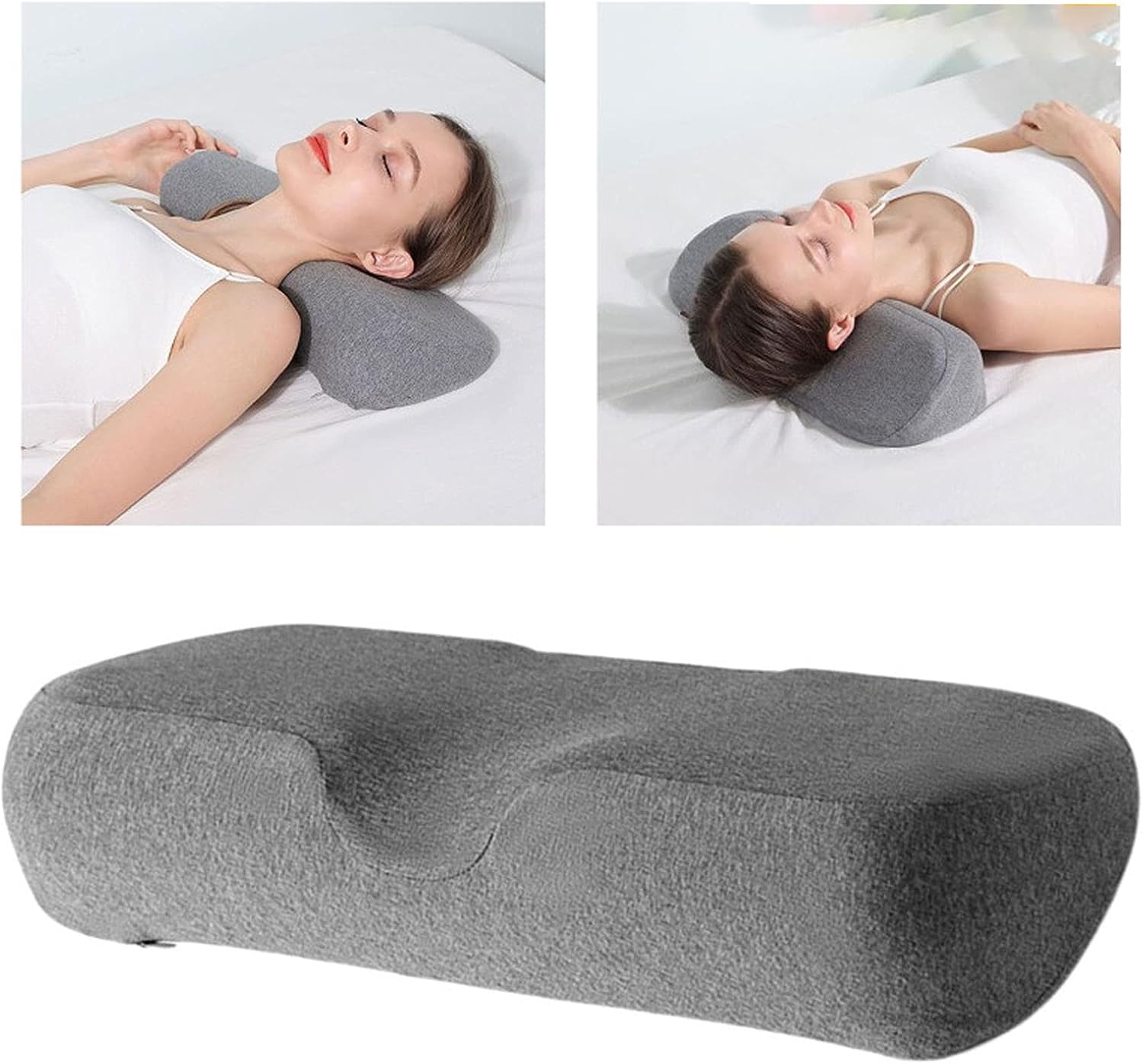 Almohada cervical viscoelástica para el cuello